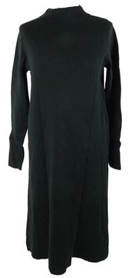 Dámske čierne svetrové šaty Esprit