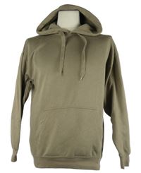 Pánska béžová mikina s kapucňou Pull&Bear