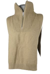 Dámská béžová svetrová vesta H&M