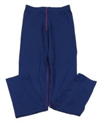 Tmavomodré spodné funkčné legíny Crane