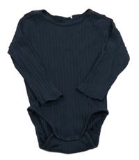 Tmavomodré rebrované body Topomini