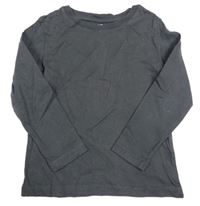 Tmavosivé tričko H&M