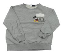 Šedá mikina s Mickeym Zara