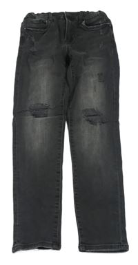 Černošedé skinny rifle s prošoupáním Zara