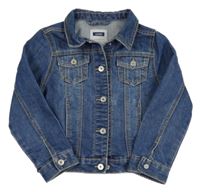 Tmavomodrá riflová bunda Okaidi