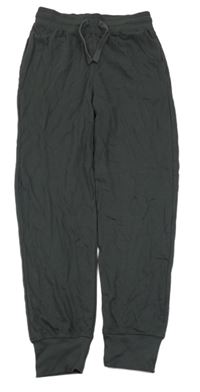 Tmavošedé lehké tepláky H&M