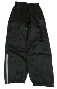 Černé šusťákové voděodolné kalhoty McKenzie