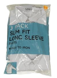 Nové - 3x biela košeľa Dunnes