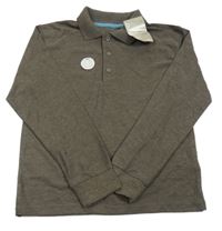 Nové - Hnedé polo tričko In Extenso