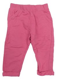 Růžové tepláky C&A