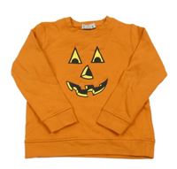 Oranžová mikina s tekvicou Stell McCartney