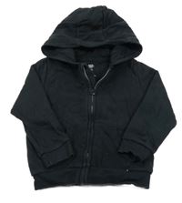 Čierna prepínaci mikina s kapucňou F&F