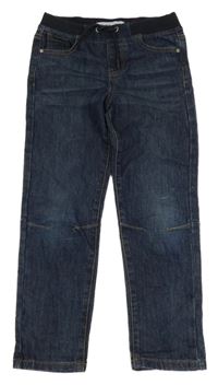 Tmavomodré slim rifle Denim Co.