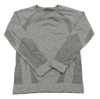 Sivé melírované funkčné spodné tričko Crivit