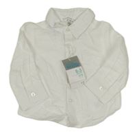 Nové - Bílá lněná košile Primark