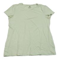 Světlezelené tričko se srdíčkem H&M