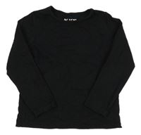 Čierne tričko Peacocks