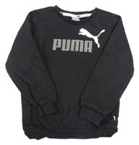 Černá mikina s logem Puma