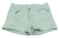 Mátové rifľové kraťasy zn. H&M