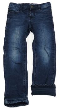 Tmavomodré teplákové podšité rifle STACCATO