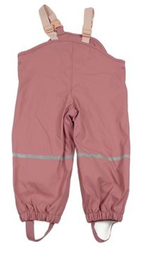 Staroružové nepromokavé na traké podšité nohavice lupilu