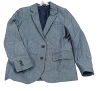 Modré melírované sako H&M