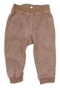 Staroružové zamatové tepláky H&M