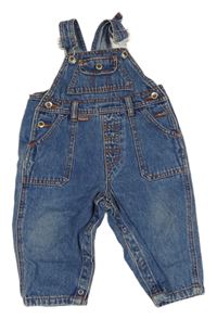 Modré rifľové na traké nohavice Casual Brand