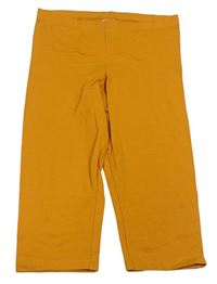 Okrové capri legíny TCM