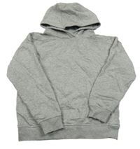 Sivá melírovaná mikina s kapucňou Yigga