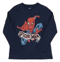 Tmavomodré triko se Spidermanem C&A