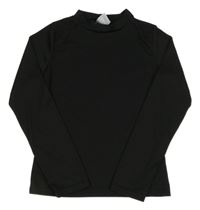 Čierne rebrované tričko Y.F.K.