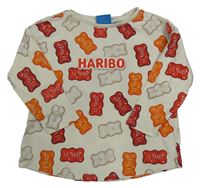 Béžové triko s Haribo medvídky