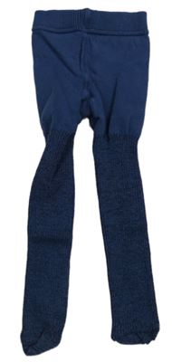 Tmavomodré třpytivé punčocháče M&S