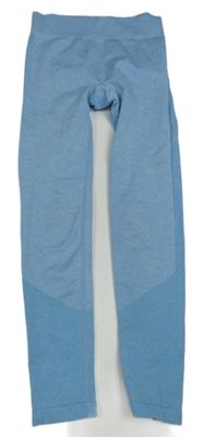 Svetlomodré thermo legíny shein