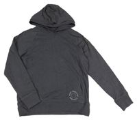 Tmavosivá mikina s kapucňou John Lewis