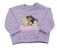 Lila mikina s princeznami Primark