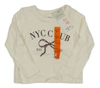 Nové - bílé triko s nápisem Primark