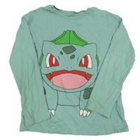 Zelené triko s pokémonem H&M