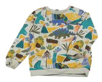 Svetlosivá mikina s diny Tu