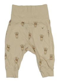 Béžové tepláky s medvídkem Pú H&M