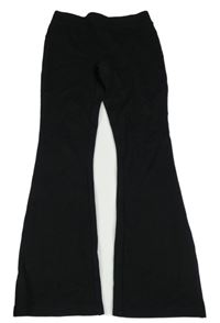 Černé zateplené flare legíny ONLY 