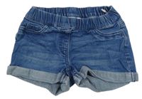 Modré riflové kraťasy C&A