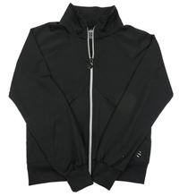 Černá propínací sportovní mikina H&M