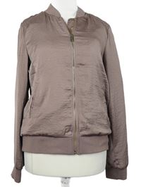 Dámský světlevínový šusťákový bomber New Look 