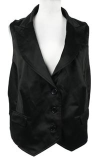 Dámská černá společenská vesta Kaleidoscope 