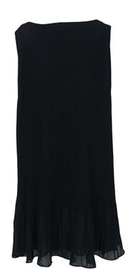 Dámske čierne plisované šaty H&M