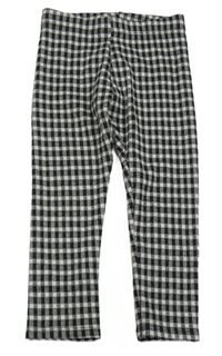 Černo-bílé kostkované tregíny George