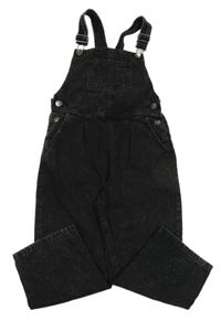 Černé melírované laclové rifle H&M