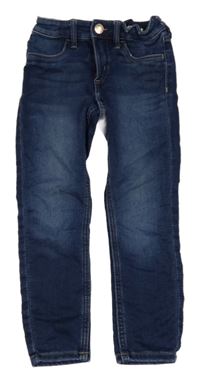 Modré elastické rifle H&M